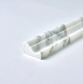 Calacatta Gold Marble Crown Molding Trim Honed-1 piece